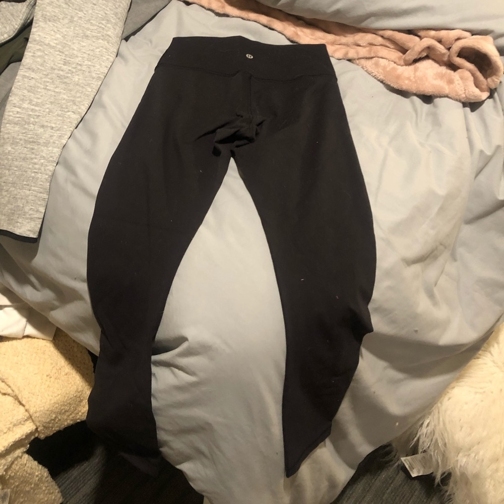 Wunder Under Lululemon Black Leggings